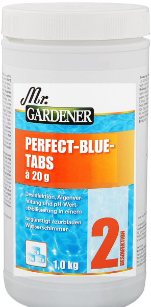 1kg Mr.Gardener Tabs Perfect Blue
