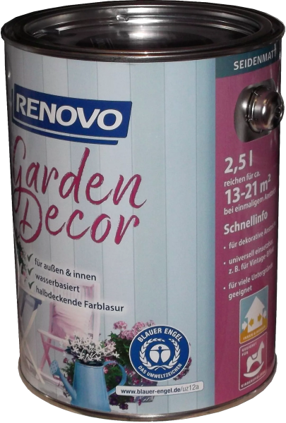 2,5L Renovo Garden Decor Farblasur Herbal Green