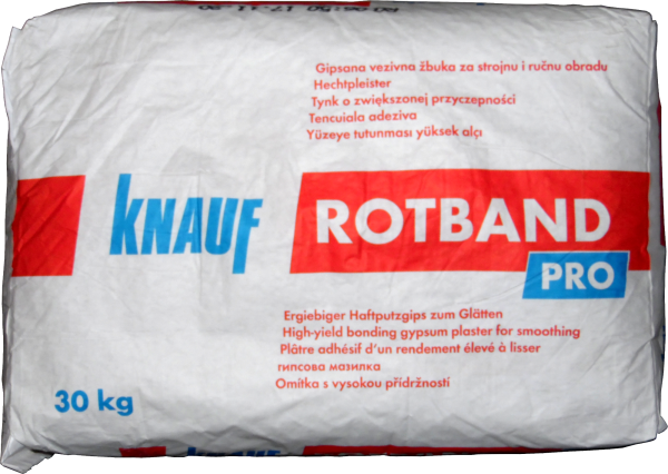 30kg Knauf Rotband Pro maschinengängiger Haftputz