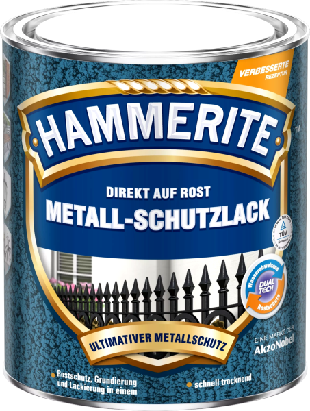250ml Hammerite Msl Hammerschlag dunkelgrau