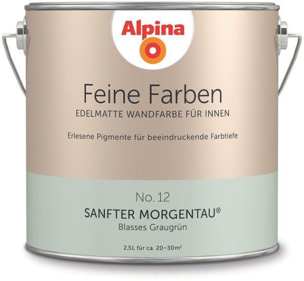 2,5L ALPINA Feine Farben Sanfter Morgentau No.12