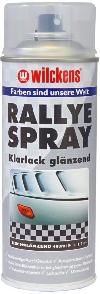400ml Wilckens Rallye-Spray KLarlack glänzend