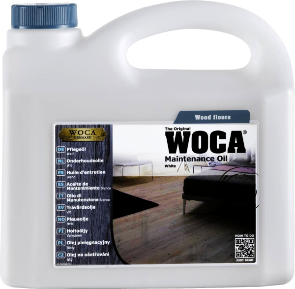 2,5 Liter WOCA Pflegeöl weiss