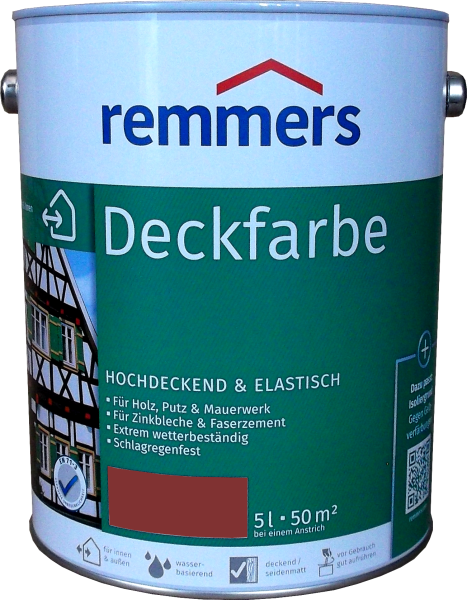5L Remmers Deckfarbe rotbraun