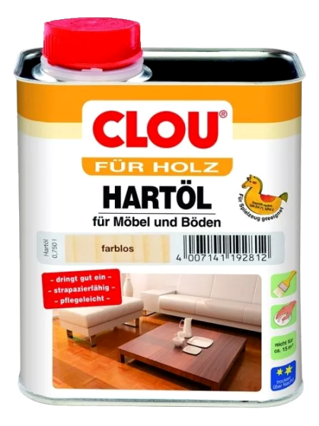 250ml Clou Hartöl farblos