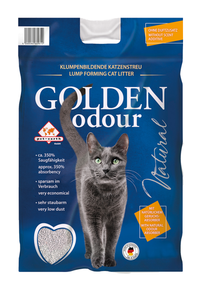 14kg Katzenstreu Golden Odour