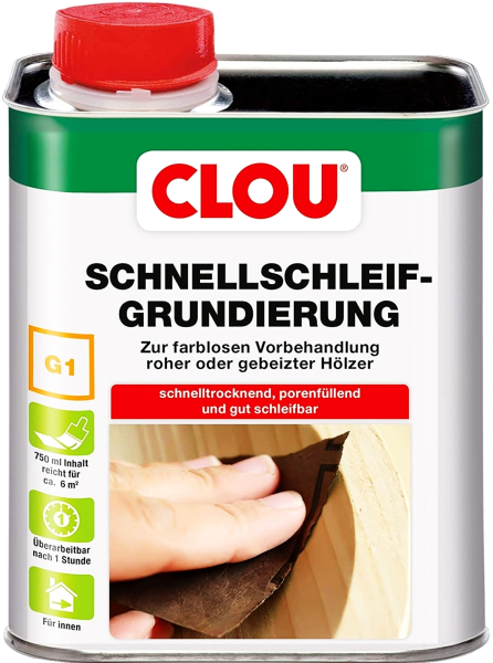 750ml Clou G1 Schnellschleif-Grundierung