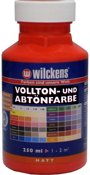 250ml WILCKENS Vollton- und Abtönfarbe rot